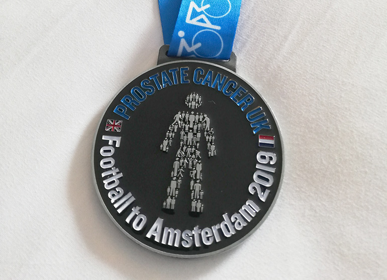 Lee Burton Prostate Cancer Fundraising Medal